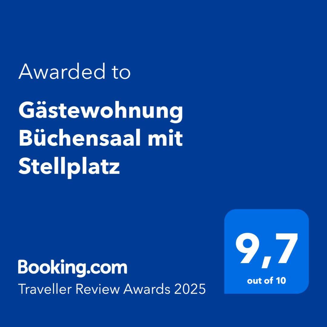 Appartement Buechensaal Mit Stellplatz 埃伦塞 外观 照片